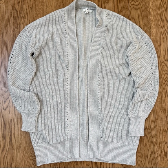 bp Light Gray Ribbed Open Cardigan - Picture 2 of 6